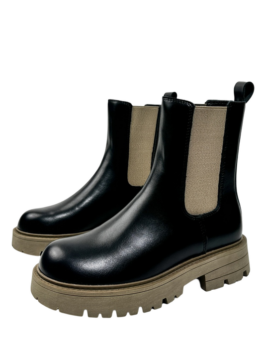 Fashion Martin Boots Elastic Band Hong Kong Trendy Sweet Cool Platform Biker Booties【s0000014299】