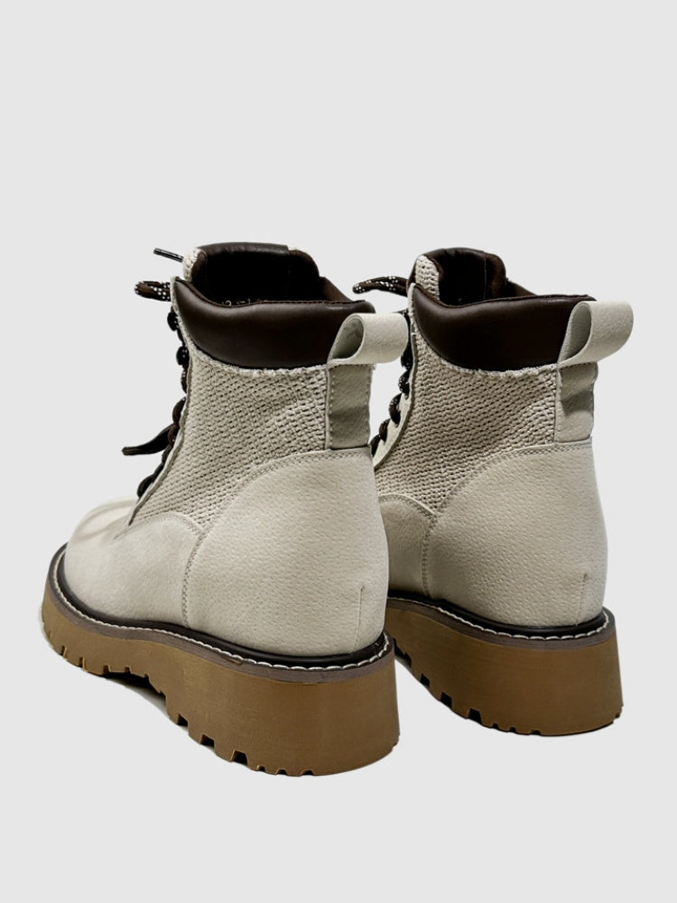 Leather Martin Boots Round-Toed Hot Girl Dancing With Platform Short Fashion Booties【s0000014300】