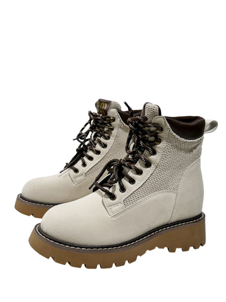 Leather Martin Boots Round-Toed Hot Girl Dancing With Platform Short Fashion Booties【s0000014300】