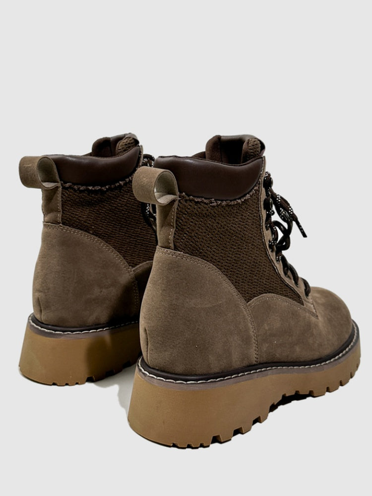 Leather Martin Boots Round-Toed Hot Girl Dancing With Platform Short Fashion Booties【s0000014300】