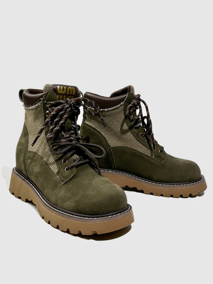 Leather Martin Boots Round-Toed Hot Girl Dancing With Platform Short Fashion Booties【s0000014300】