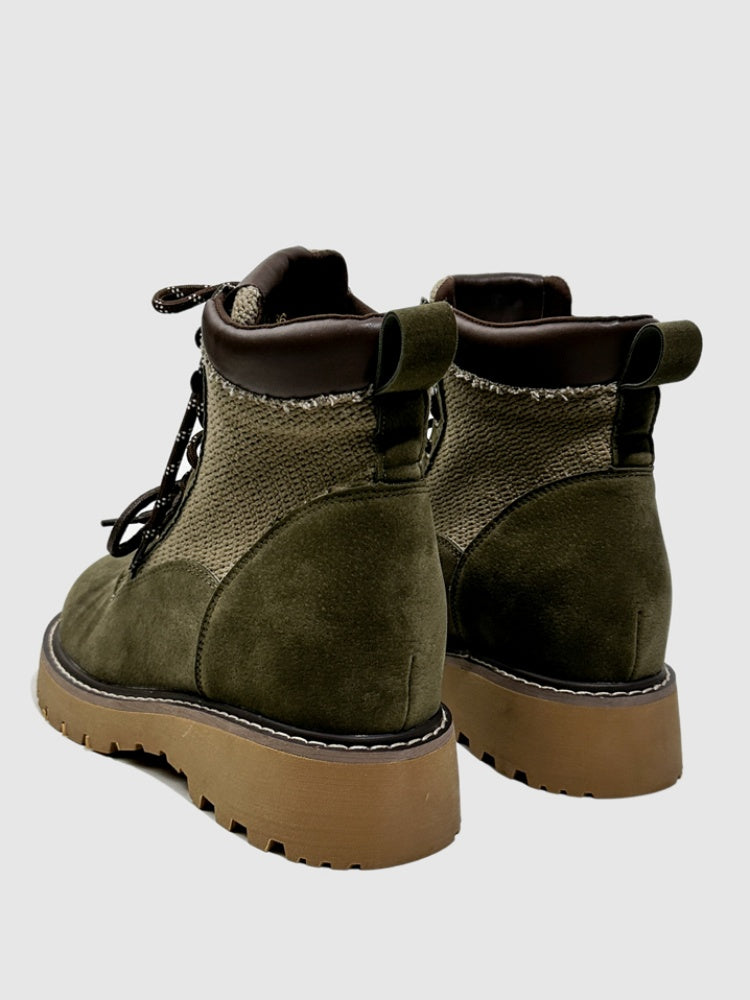 Leather Martin Boots Round-Toed Hot Girl Dancing With Platform Short Fashion Booties【s0000014300】