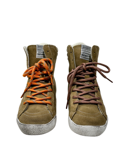 Flat Casual High-Tops Pentagram Dirty Shoes Fashion Moral Training Lace-Up Booties【s0000014304】