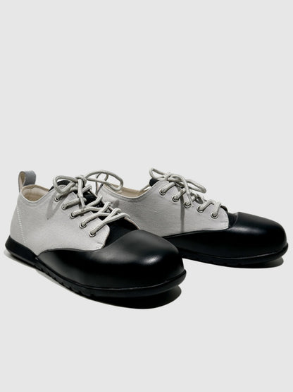Leather German Training Shoes Will Not Be Kicked & Round-Toed Dancing Casual Shoes【s0000014305】