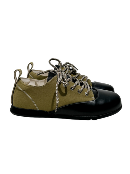 Leather German Training Shoes Will Not Be Kicked & Round-Toed Dancing Casual Shoes【s0000014305】
