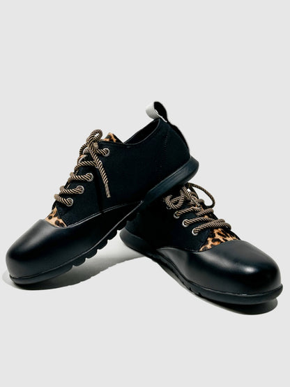 Leather German Training Shoes Will Not Be Kicked & Round-Toed Dancing Casual Shoes【s0000014305】