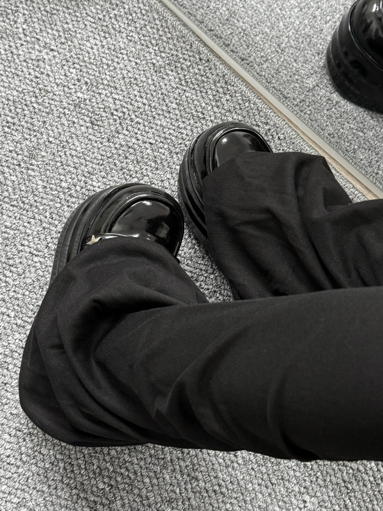 Over The Knee Pinch Pleated Leg Sleeve Subculture Basic【s0000014306】