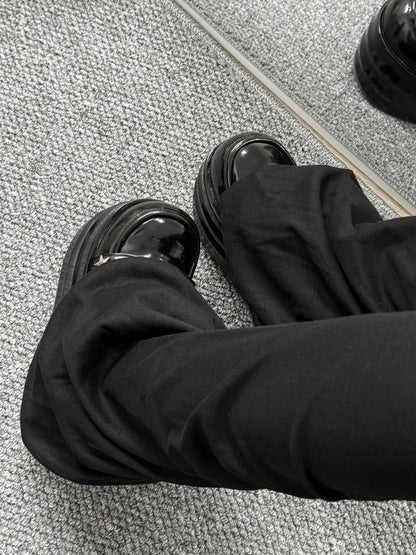 Over The Knee Pinch Pleated Leg Sleeve Subculture Basic【s0000014306】