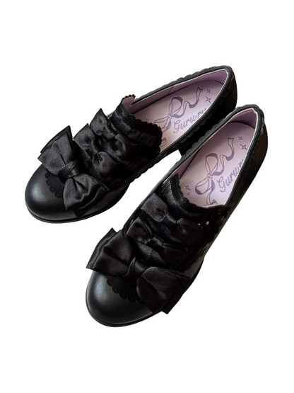 Castle Nocturne Satin Elegant Cla Lolita Heel Shoes【s0000014308】