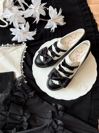 Castle Nocturne Satin Elegant Cla Lolita Heel Shoes【s0000014308】