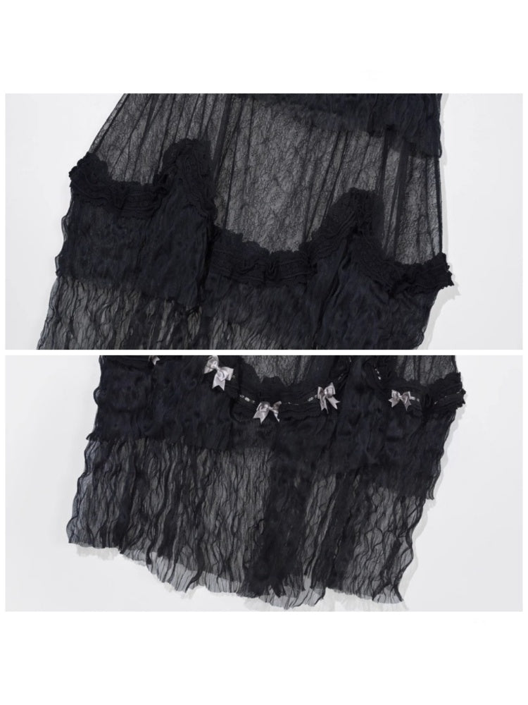 Eros Magic Box Bass French Gothic Long Trailing Skirt Halloween【s0000014321】