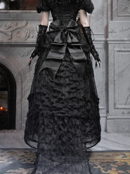 Eros Magic Box Bass French Gothic Long Trailing Skirt Halloween【s0000014321】