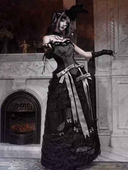Eros Magic Box Love Fishbone Corset Rococo Slim Waist Halloween【s0000014322】