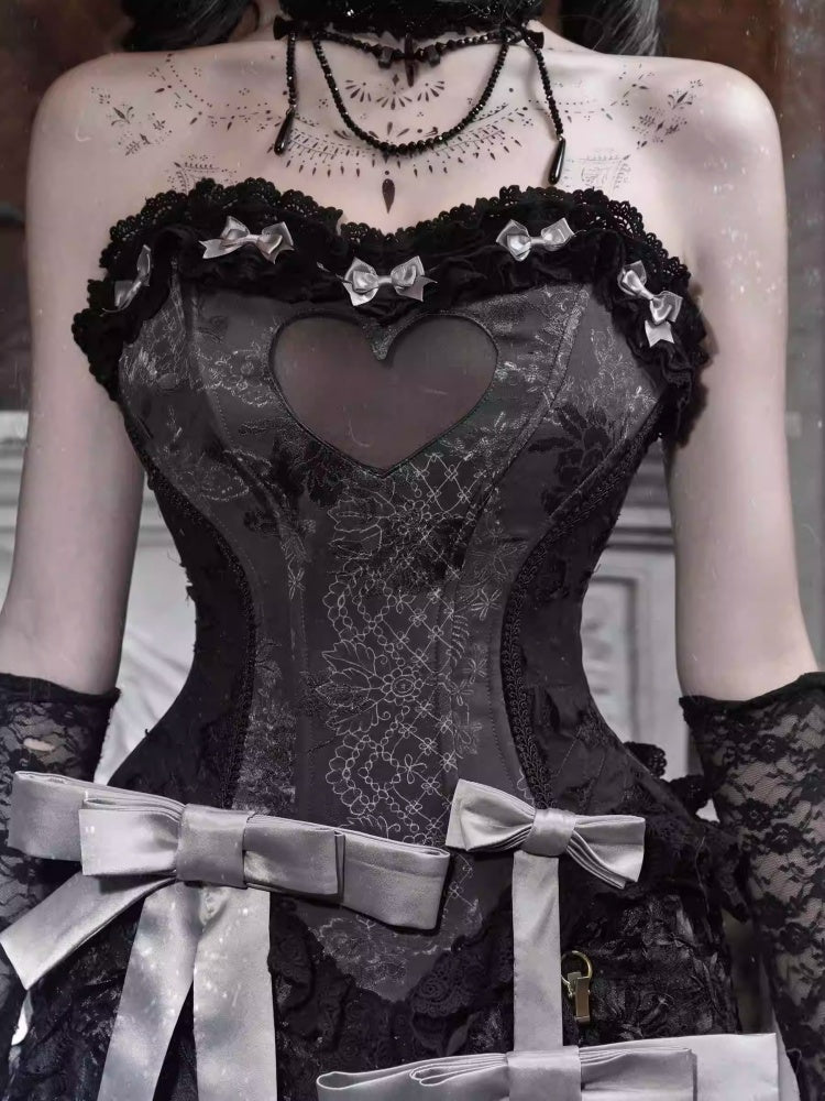 Eros Magic Box Love Fishbone Corset Rococo Slim Waist Halloween【s0000014322】