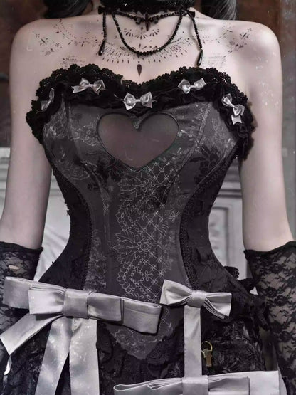 Eros Magic Box Love Fishbone Corset Rococo Slim Waist Halloween【s0000014322】