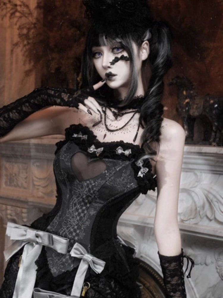 Eros Magic Box Love Fishbone Corset Rococo Slim Waist Halloween【s0000014322】