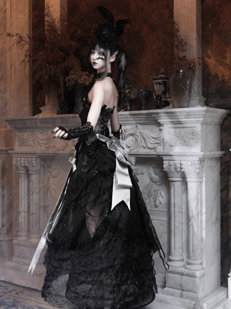 Eros Magic Box Love Fishbone Corset Rococo Slim Waist Halloween【s0000014322】