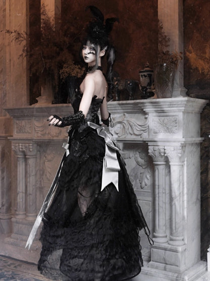 Eros Magic Box Love Fishbone Corset Rococo Slim Waist Halloween【s0000014322】