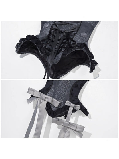 Eros Magic Box Love Fishbone Corset Rococo Slim Waist Halloween【s0000014322】