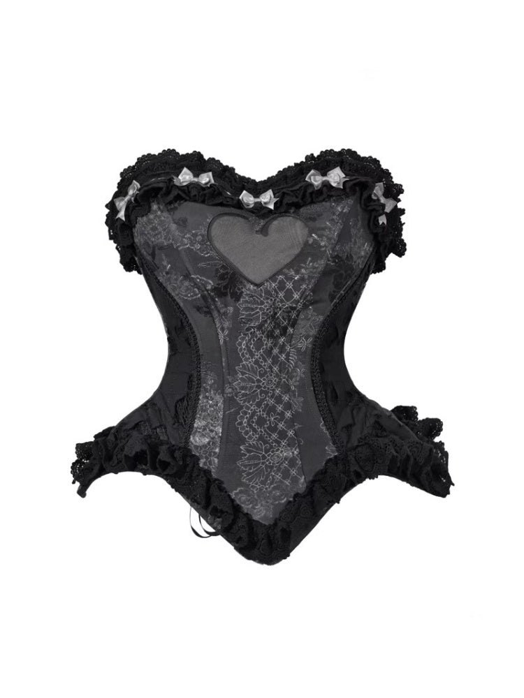 Eros Magic Box Love Fishbone Corset Rococo Slim Waist Halloween【s0000014322】