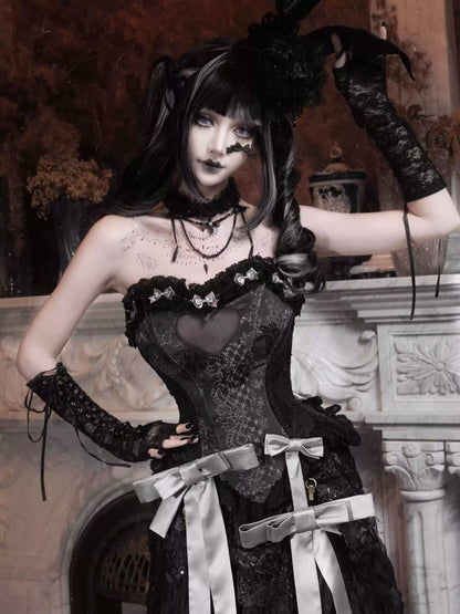 Eros Magic Box Love Fishbone Corset Rococo Slim Waist Halloween【s0000014322】