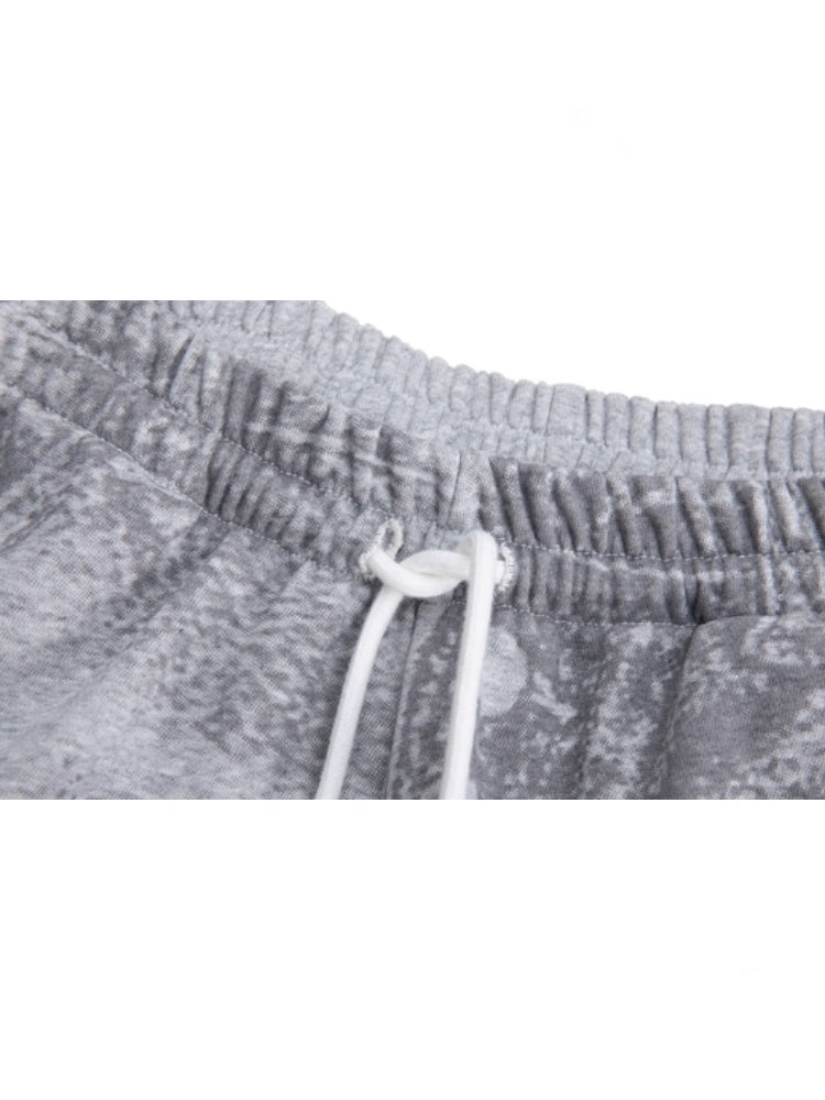 Sock Covers Layered Printed Casual Sports Loose Leggings Jogger Pants【s0000014541】