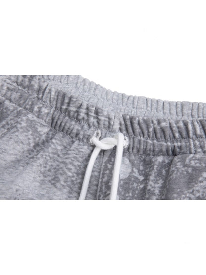 Sock Covers Layered Printed Casual Sports Loose Leggings Jogger Pants【s0000014541】