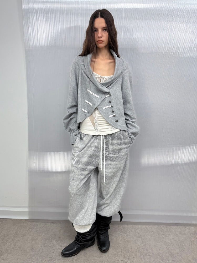 Sock Covers Layered Printed Casual Sports Loose Leggings Jogger Pants【s0000014541】