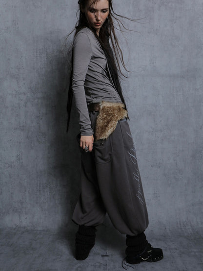 Sock Covers Layered Printed Casual Sports Loose Leggings Jogger Pants【s0000014541】