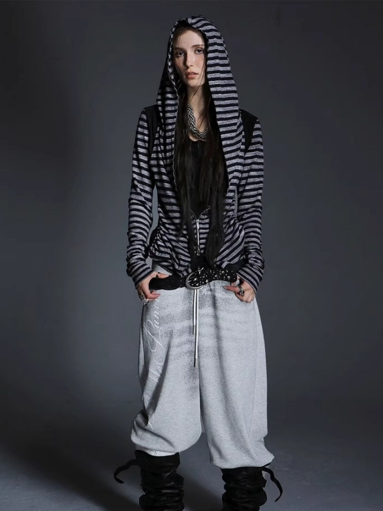 Sock Covers Layered Printed Casual Sports Loose Leggings Jogger Pants【s0000014541】