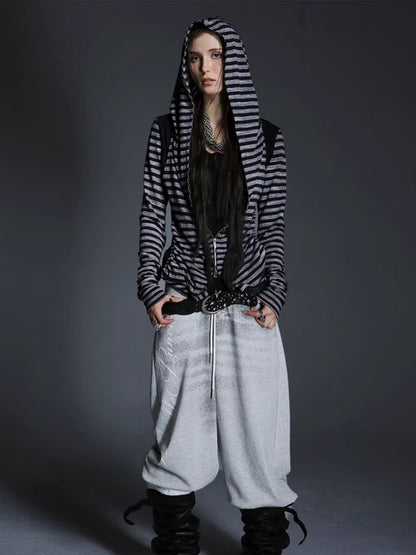 Sock Covers Layered Printed Casual Sports Loose Leggings Jogger Pants【s0000014541】