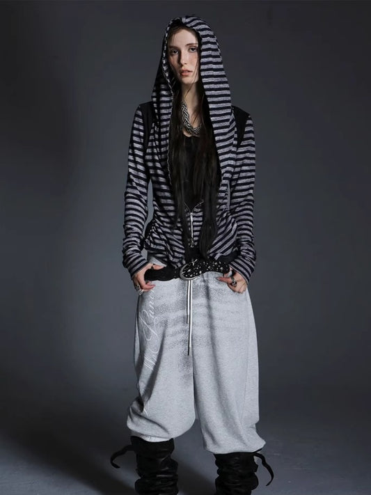 Sock Covers Layered Printed Casual Sports Loose Leggings Jogger Pants【s0000014541】