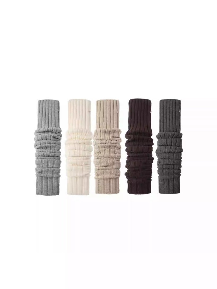 Wool Over the Knee Long Warm Knit Stacked Sock Cover【s0000014553】