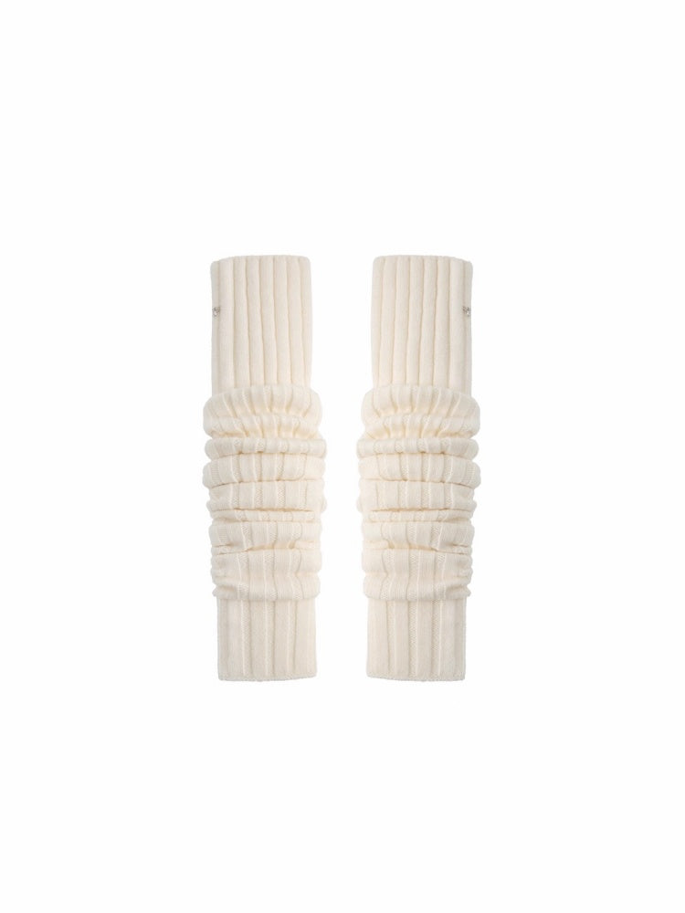 Wool Over the Knee Long Warm Knit Stacked Sock Cover【s0000014553】