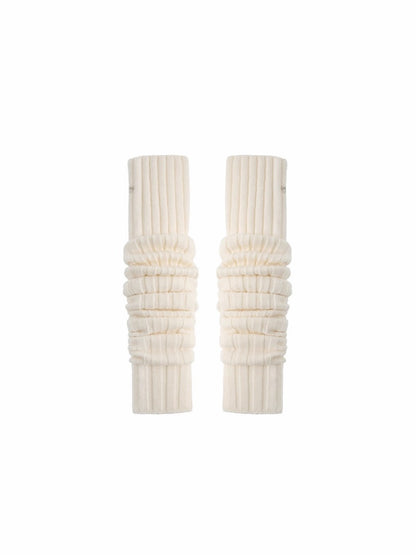 Wool Over the Knee Long Warm Knit Stacked Sock Cover【s0000014553】