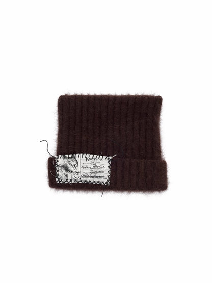 Cat Ears Long Rabbit Fur Solid Color Knitted【s0000014554】