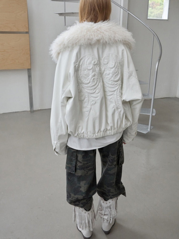 American Vintage Camouflage Washed Workwear Wide-Leg Pants Multi-Pocket Design Versatile Slacks【s0000014586】