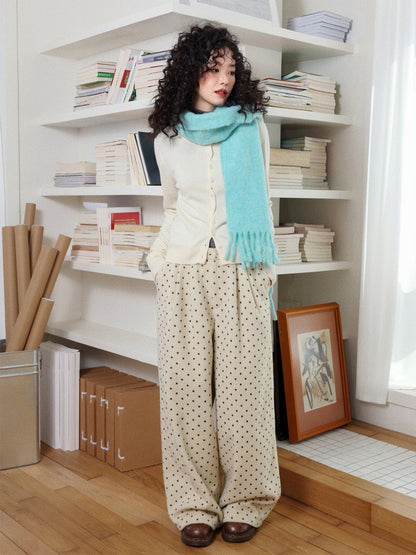 "Misty Velvet" Casual Versatile Solid Color Skin-Friendly Plush Scarf【s0000014718】