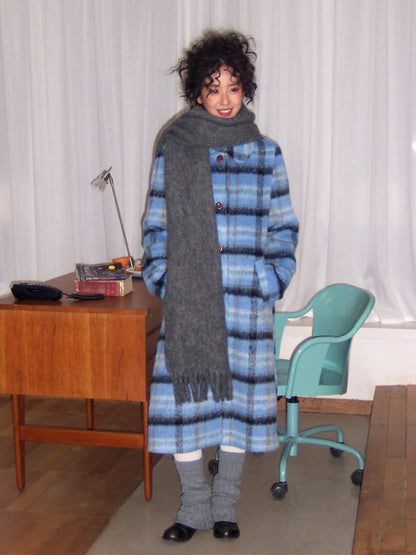 "Misty Velvet" Casual Versatile Solid Color Skin-Friendly Plush Scarf【s0000014718】