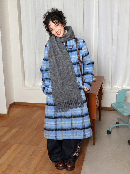 "Misty Velvet" Casual Versatile Solid Color Skin-Friendly Plush Scarf【s0000014718】