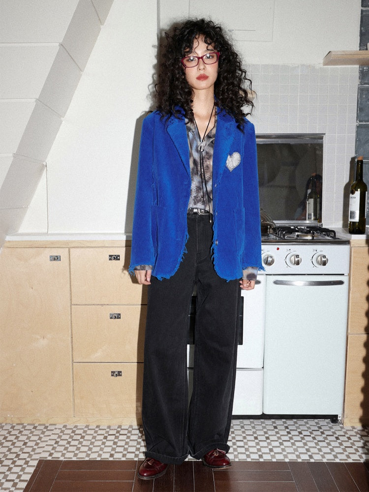 "Mountain Xu" Mid-Rise Slightly Elastic Jeans Look Tall Slim Straight-Legged Pants【s0000014719】