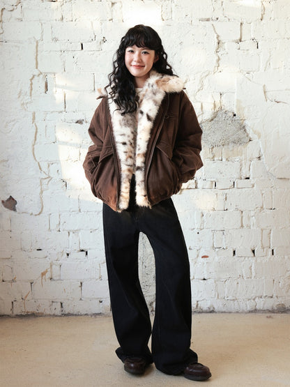 "Mountain Xu" Mid-Rise Slightly Elastic Jeans Look Tall Slim Straight-Legged Pants【s0000014719】