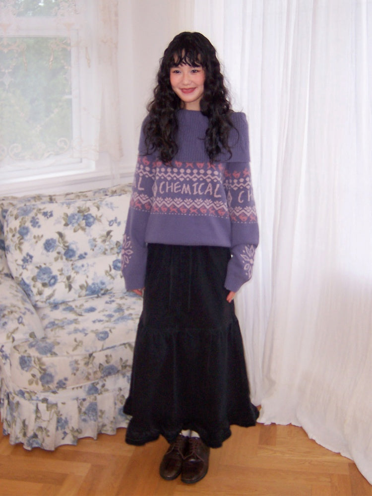 "Song Of The Night" Retro Denim Skirt Lace Design Looks Gentle Thin Covers The Crotch【s0000014721】