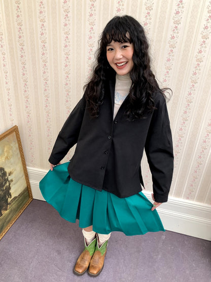 "Twilight Secret Words" Dropped Shoulder Long-Sleeved Shirt【s0000014726】