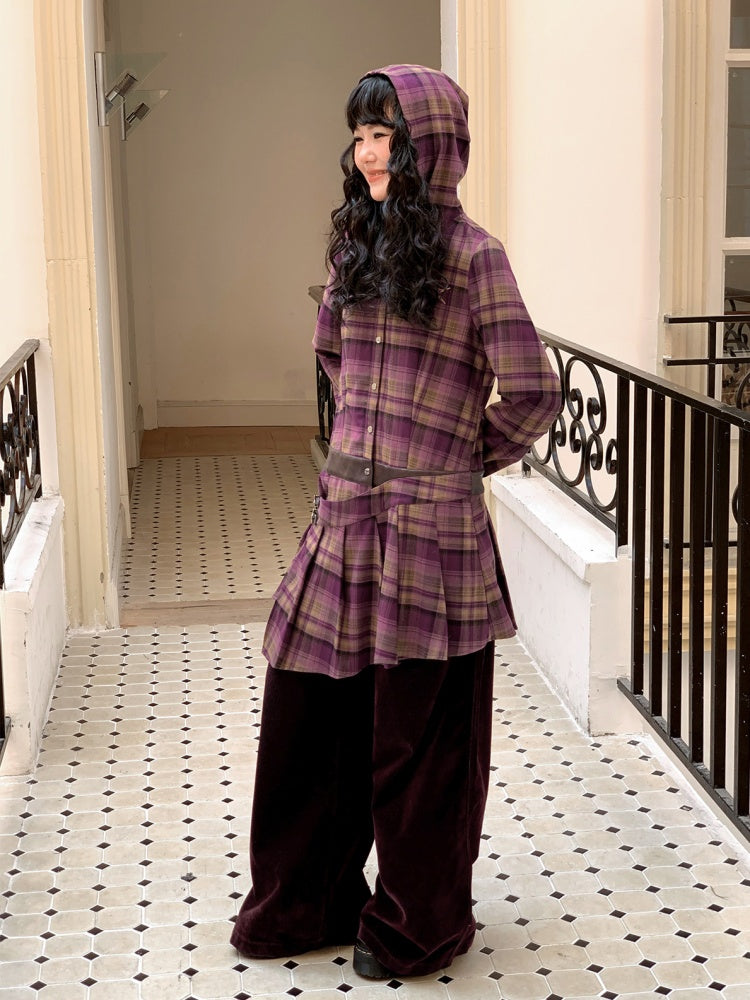 "Seventh Mist" Micro-Elastic Flocked Glossy Jeans【s0000014736】