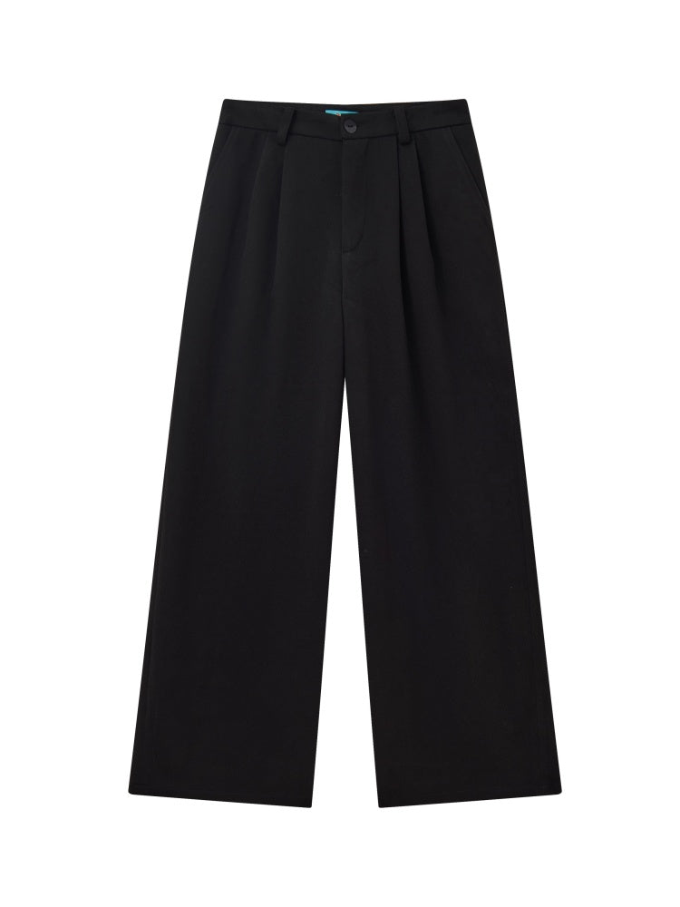 "Brown Sugar Secret Language" Micro-Elastic Woolen Slacks【s0000014745】