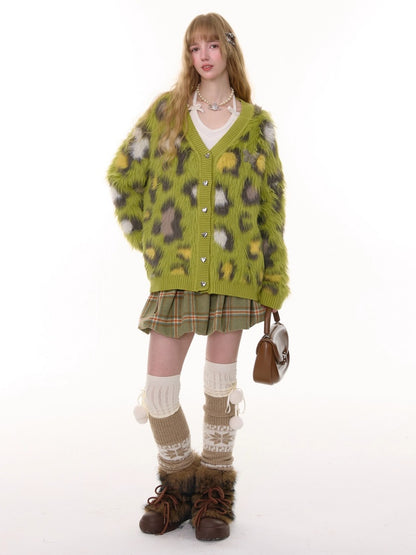 American Retro High Waist Slimming Plaid Woolen Tie Pocket Short Skirt【s0000014774】