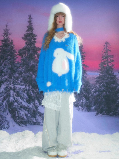 American Design High-Waisted Slimming Bow Wide-Leg Sweat Pants【s0000014778】