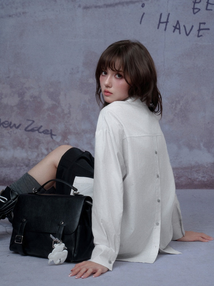 Playful Sweet Cool Original Comic Print Shirts Niche Tie【s0000014793】