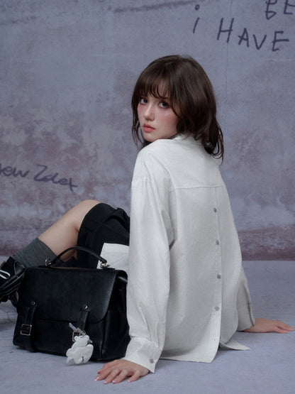 Playful Sweet Cool Original Comic Print Shirts Niche Tie【s0000014793】